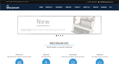 Desktop Screenshot of mecanum.com