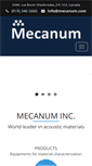 Mobile Screenshot of mecanum.com